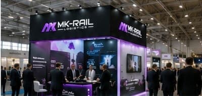 Stoisko MK-RAIL Logistics na targach TRAKO